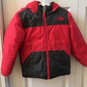 Boys North Face winter coat - reversible
